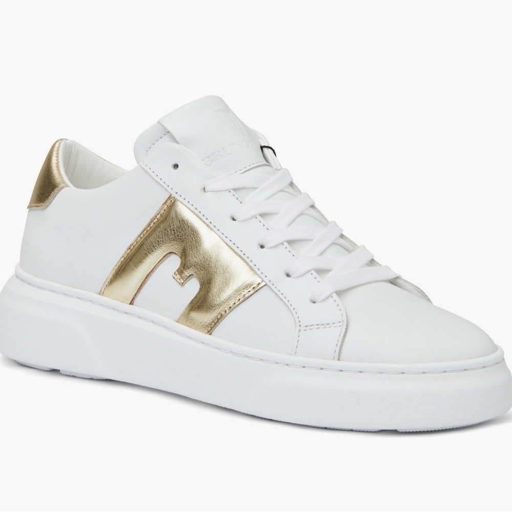 Bruno Magli Kali Leather Platform Sneaker US 6.5